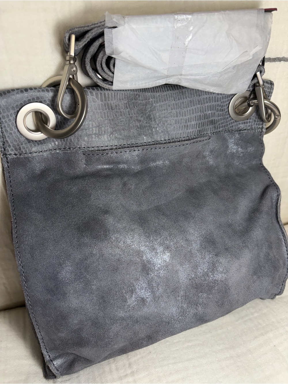 Hammitt Tony Medium Crossbody Bag Slate NWT - Picture 6 of 8